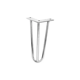 Pied de meuble HAIRPIN MINI / Chrome brillant