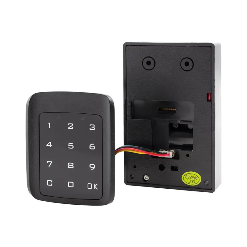 Serrure électronique à clavier Systemo / noire