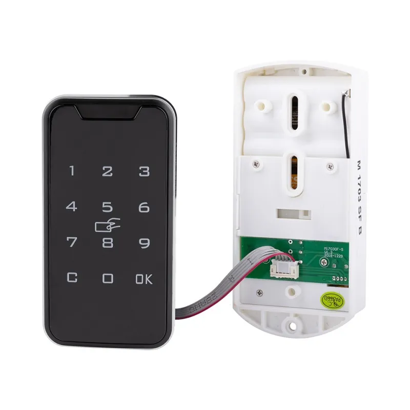 Serrure électrique à clavier et carte à puce Systemo II / noire