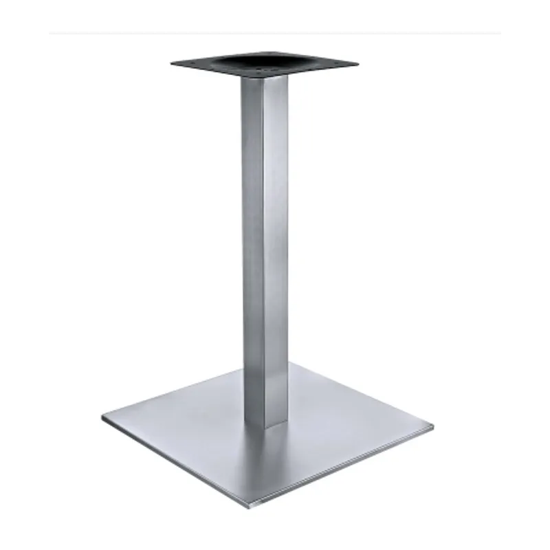 Piètement de table ALFREDO / Acier inoxydable