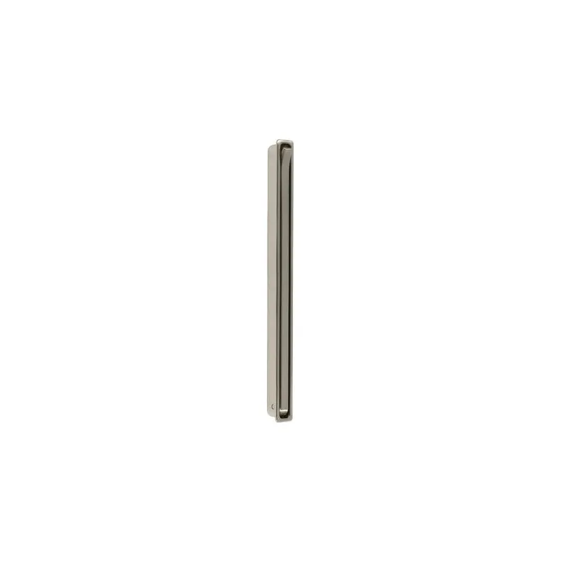 Porte-manteau escamotable à encastrer VERNON Maxi / nickel brossé