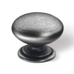 Bouton AXEL / Vieil argent