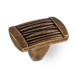 Bouton LIVIS / Laiton vieilli