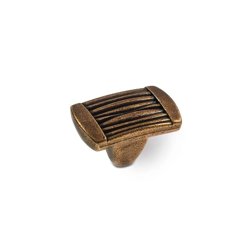Bouton LIVIS / Laiton vieilli