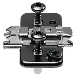 Plaque cruciforme avec chevilles EXPANDO / Onyx