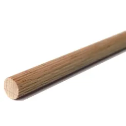 Barre à chevilles cannelée 1000 mm – hêtre