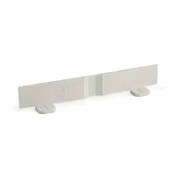 Butée pour rail supérieur blanche