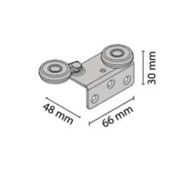 Roue supérieure en métal SOLID PLUS