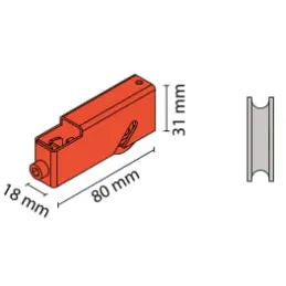 Roue inférieure RAMA PLUS