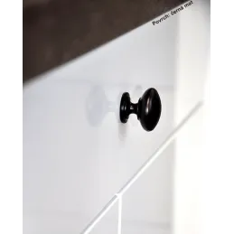 Bouton AXEL / Noir mat