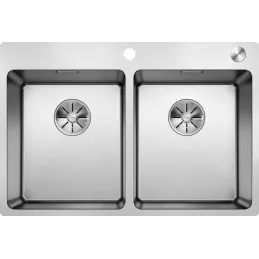 Évier en inox Blanco ANDANO 500-IF/A / PushControl