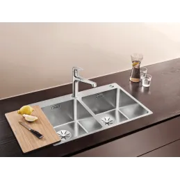 Évier en inox Blanco ANDANO 500-IF/A / PushControl