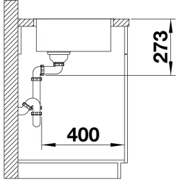 Évier en inox Blanco ZEROX 700- IF