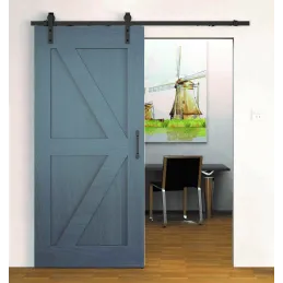 Kit pour porte coulissante Rustica Simple / avec amortissement