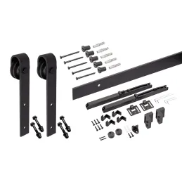 Kit pour porte coulissante Rustica Simple / avec amortissement