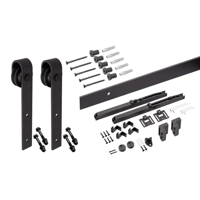 Kit pour porte coulissante Rustica Simple / avec amortissement