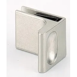 Poignée pour porte en verre / Nickel mat
