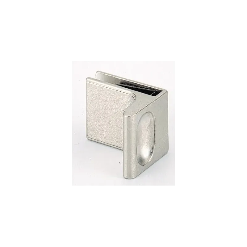 Poignée pour porte en verre / Nickel mat