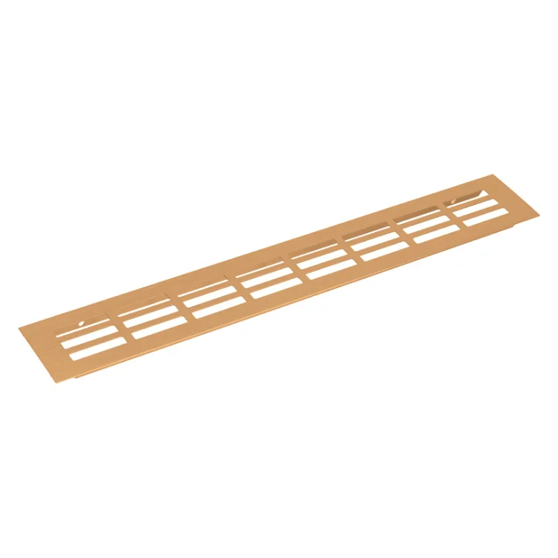 Grille d’aération MILENIUM / Dorée