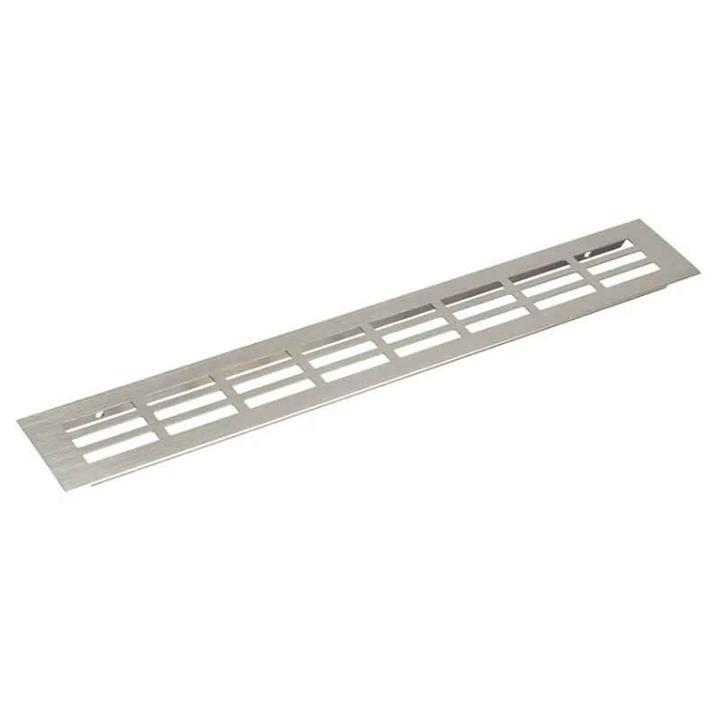 Grille d’aération MILENIUM / Acier inoxydable