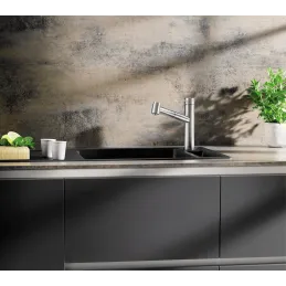 Batterie Blanco AMBIS / acier inoxydable poli