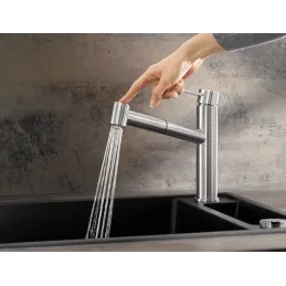 Batterie Blanco AMBIS / acier inoxydable poli