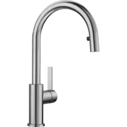 Mitigeur Blanco CANDOR S / acier inoxydable poli / douchette