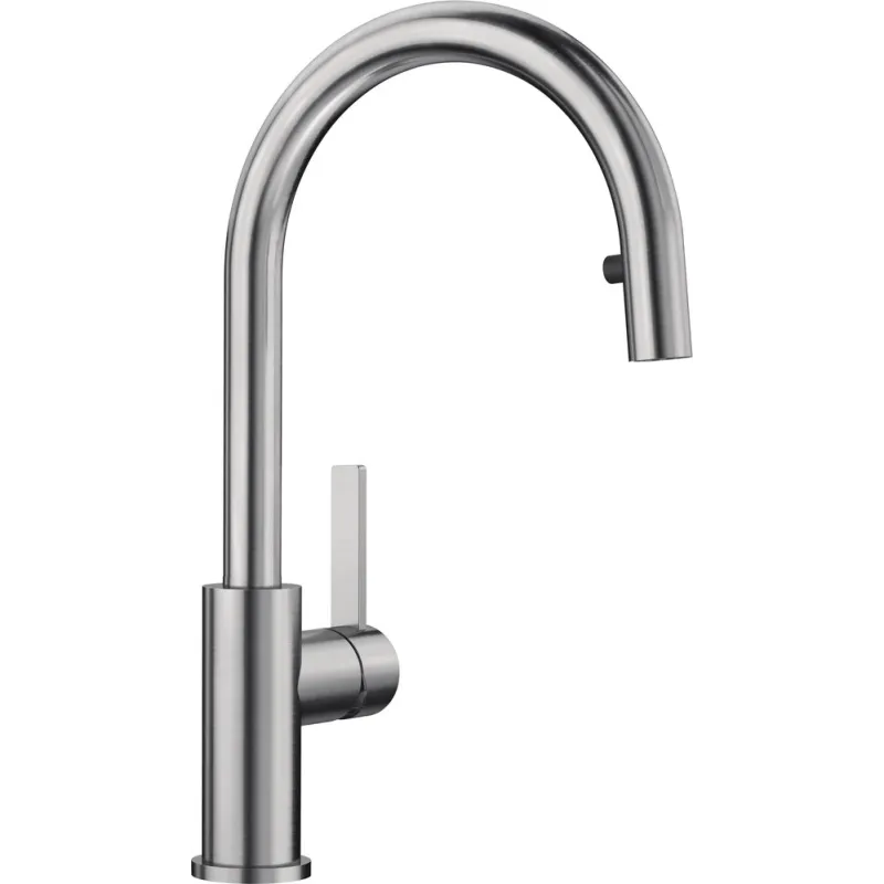 Mitigeur Blanco CANDOR S / acier inoxydable poli / douchette