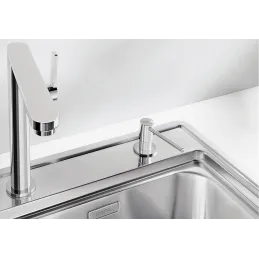 Distributeur de savon Blanco TORRE / Chrome brillant