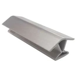 Raccord 135° pour socle / Inox brossé