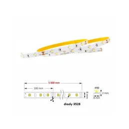 Ruban LED STANDARD SMD3528/120 LED – 9 W