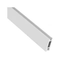 Tringle de penderie SLIM pour bande LED avec cache / Aluminium