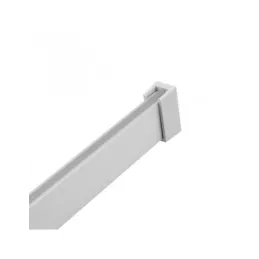 Set d’embouts pour tringle de penderie LED / Gris