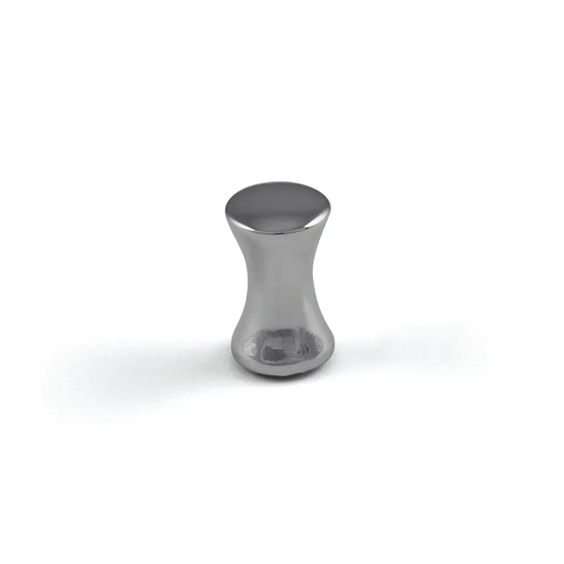Bouton PAOLO / Chrome brillant