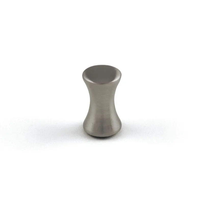Bouton PAOLO / nickel brossé