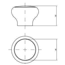Bouton BABY / Blanc