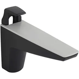 Support d’étagère VERDES / Noir mat – paire