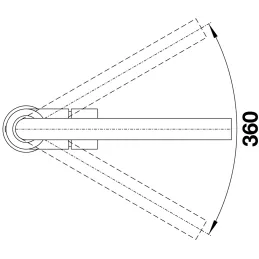 Ensemble évier en grès BLANCO FAVUM XL 6 S + mitigeur DARAS S Silgranit