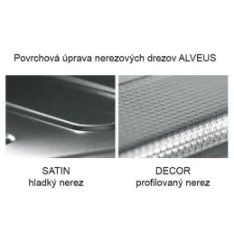 Évier en acier inoxydable Alveus LINE 10