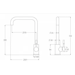 Batterie Alveus DITA / inox