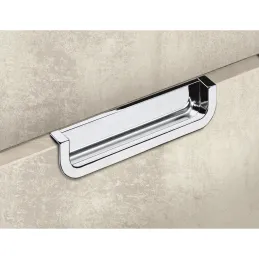 Poignée à encastrer GATES / Chrome brillant