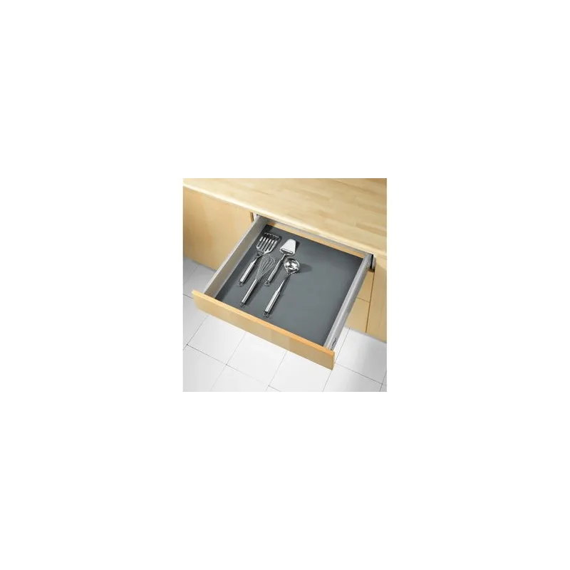 Tapis antidérapant pour tiroir FABRIC anthracite / 1 m