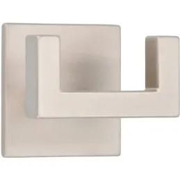 Patère adhésive SANDERS / nickel mat