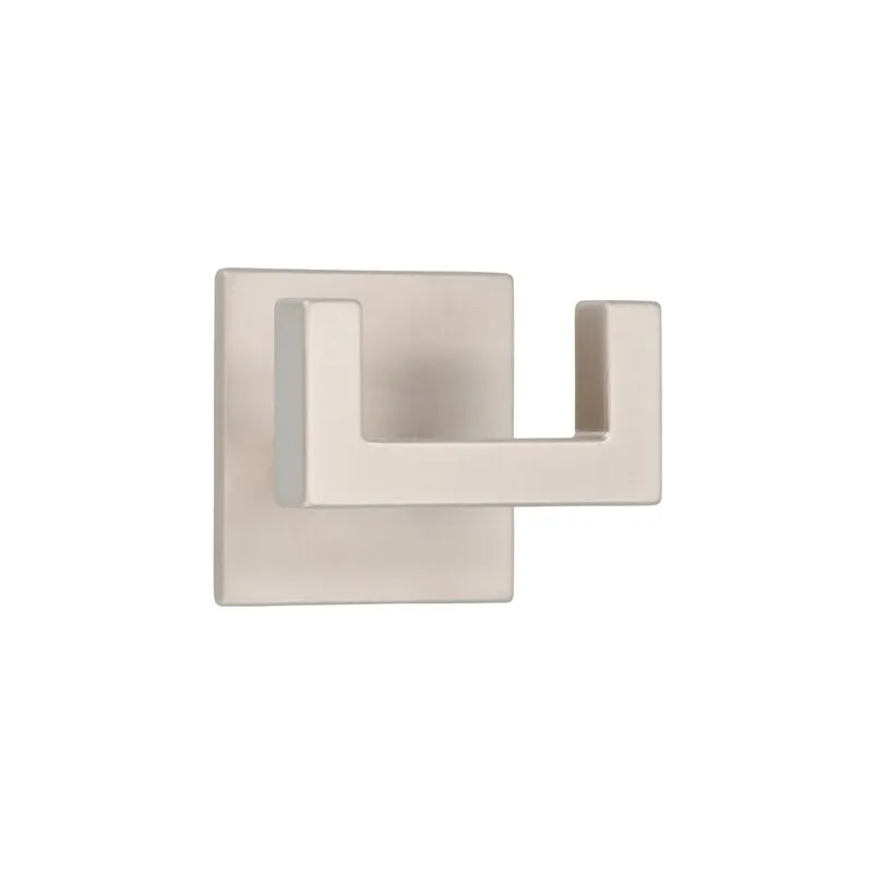 Patère adhésive SANDERS / nickel mat