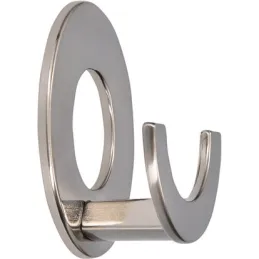Patère adhésive OSTER / nickel brossé