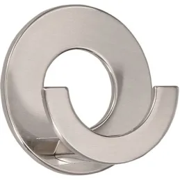 Patère adhésive OSTER / nickel brossé