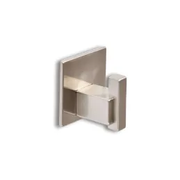 Patère adhésive HECTOR / Nickel brossé