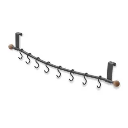 Patère design pour porte TOKIO / Anthracite