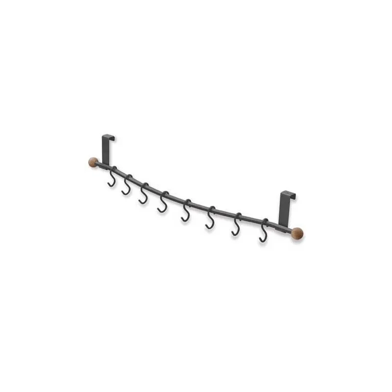 Patère design pour porte TOKIO / Anthracite