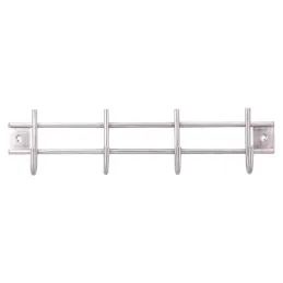 Set de crochets muraux ONTARIO 4 / Inox